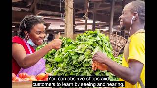 Entrepreneurial Literacy - How To Learn About Customers And Markets - Female Youth Africa Clip-1