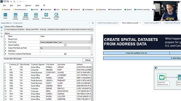 How to create spatial data using tools in Alteryx
