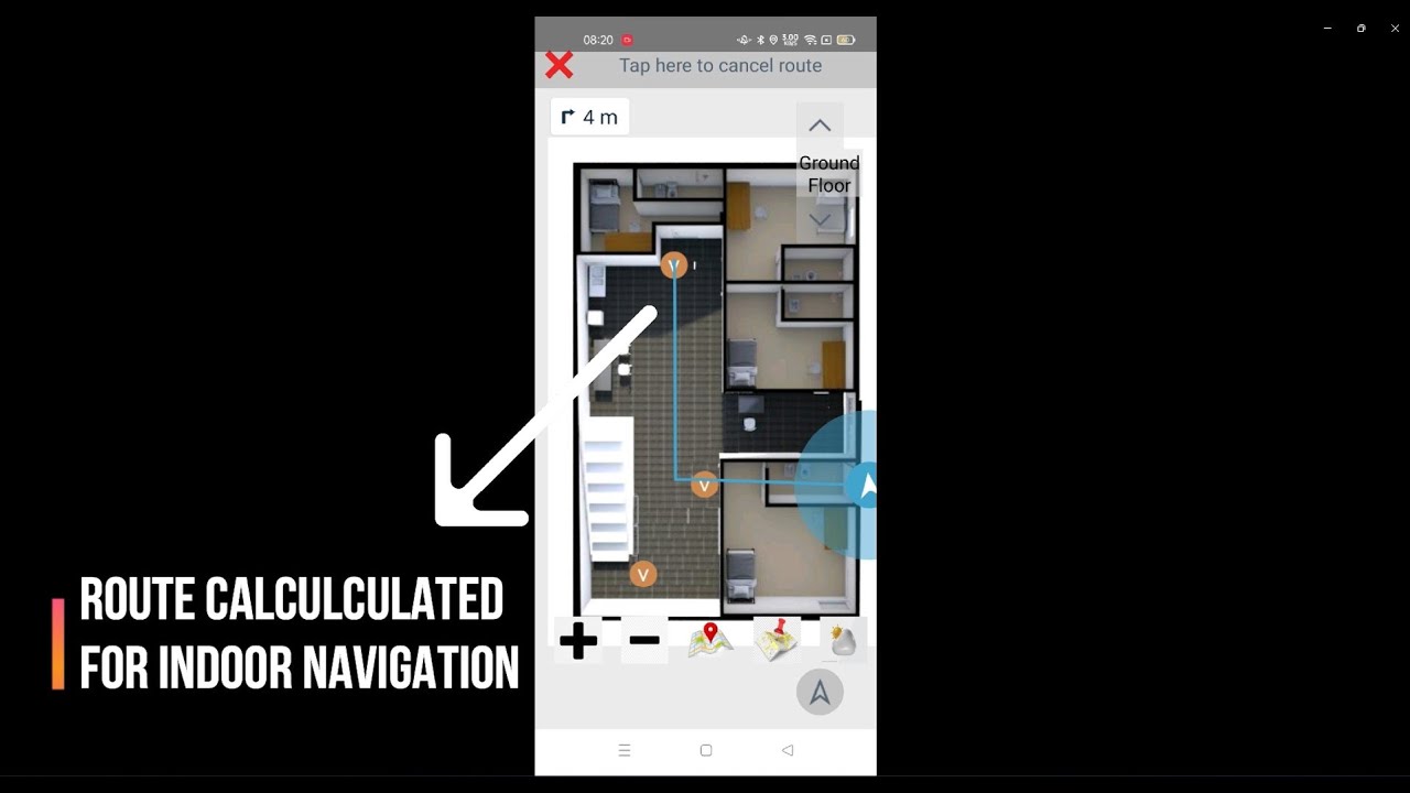 Demo video - Indoor Navigation Application with Augmented Reality ...