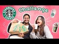 Starbucks Challenge with @Bake With Shivesh! Our new favourite drink? 🤤