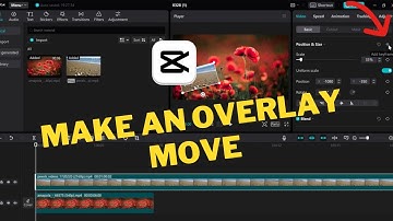 How To Make an Overlay Move in CapCut PC | Step-by-Step Guide