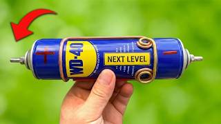 Never throw away empty WD-40 cans! Add copper pipe for free energy every house needs 😱