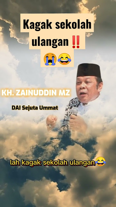 kh. zainuddin mz 'ujian hidup' #khzainuddinmz #ujianhidup #daisejutaumat #shortsfeed #hikmahhidup