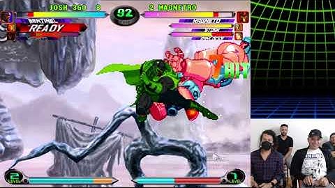 MvC2: Magnetro - Magneto Full A2G to Rom vs Sentinel .:9.21.23:. [Player Cam]