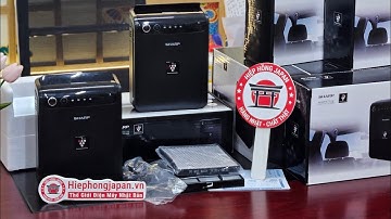 Máy lọc không khí khử mùi ô tô SHARP IG-HCF15 New 2023 | ion 25000