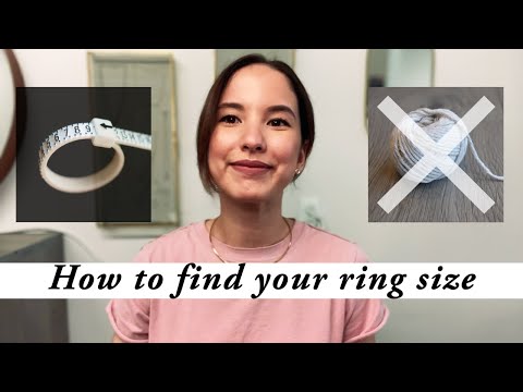 How to find your ring size at home | Ring sizing myths | Tips for stacking rings #howto