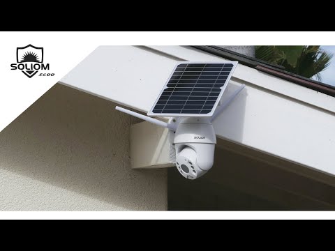 Soliom S600 - Solar Powered - Wireless Security Camera