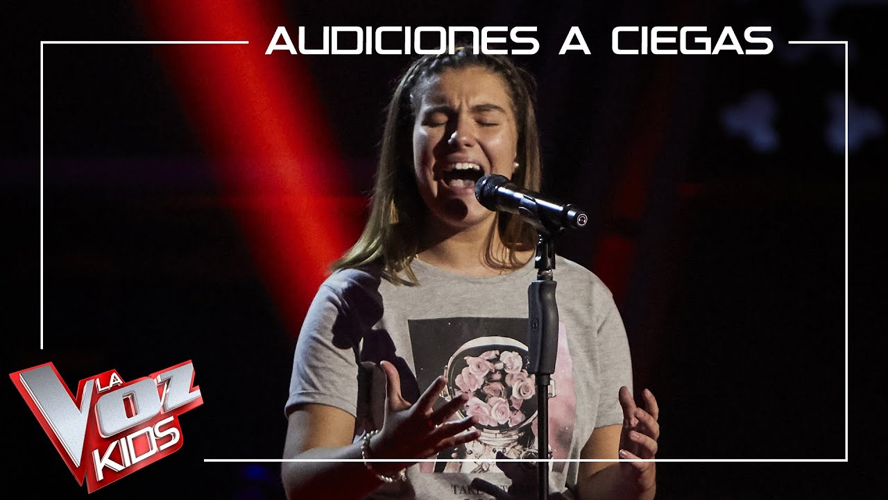 Haizea Roldán canta 'Someone you loved' | Audiciones a ciegas | La Voz Kids Antena 3 2021