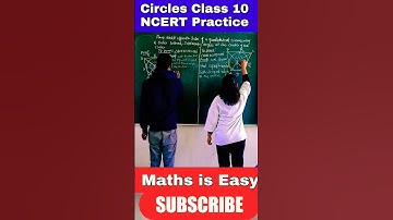 Class 10 Circles 🔥 Class 10 Maths Chapter 10 Circles #youtubeshorts #shorts #cbseboardexam2024 #cbse