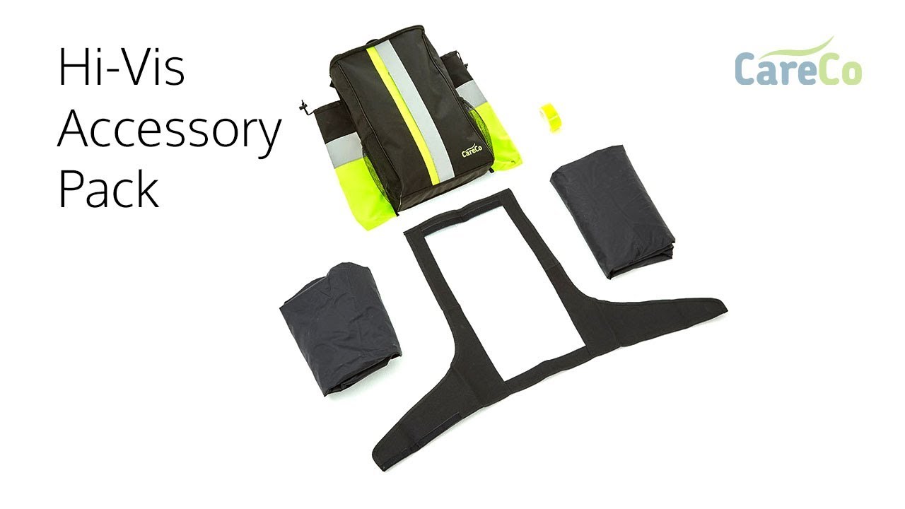 CareCo Hi-Vis Scooter Accessory Pack - YouTube CareCo