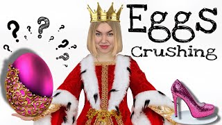 Crushing: Egg Riot 🥚🎊😍👠#demariki