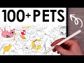 Artist drew 100+ of YOUR pets!!