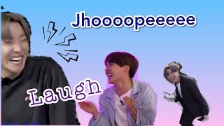 2 minutes of Bts jhope laughing pt 1