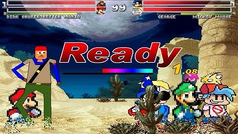 Team Dink Smallwood VS Team Mickey Mouse MUGEN ¡¡battle¡¡ Request