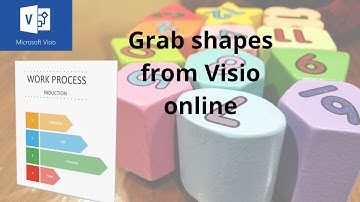 Use Visio online and bring extra shapes into the desktop version