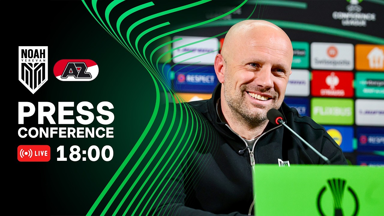 Sandro Perković and Hovhannes Harutyunyan Pre-AZ Alkmaar Press Conference | LIVE