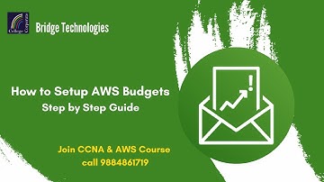 How to Setup AWS Budgets in Tamil Step by Step Guide | Bridge Tech