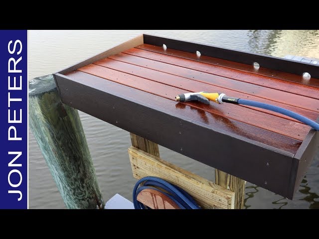 How to Make a Fish Cleaning Table - Work Station 