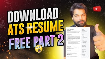 Download Free ATS-Friendly Resume Template - Part 2