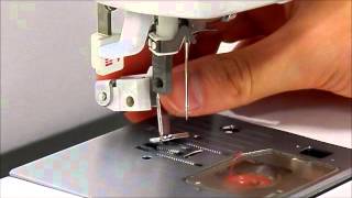 ﾌｪｱﾘｰﾗﾝﾄﾞ9800 刺繍押さえ金への交換手順