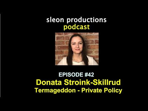 hqdefault Donata Stroink-Skillrud from Termageddon on Digital Private Policy | sleon productions Podcast #42