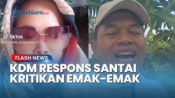 KDM Respons Santai Kritikan Emak-emak soal Donasi Rp 1 000 per Hari: Yang Mau Aja