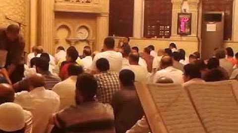 كلمه د / سيد احمد دراز فى صلاة التراويح وحديث حول  سورة النحل والاسراءبمسجد الدماطى 10/7/2014  طنطا