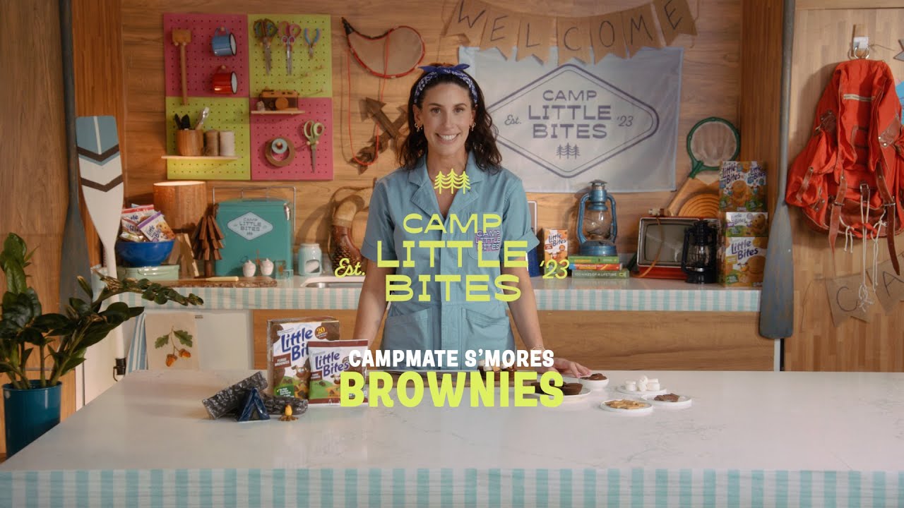Camp Little Bites: Campmate S’mores Brownies