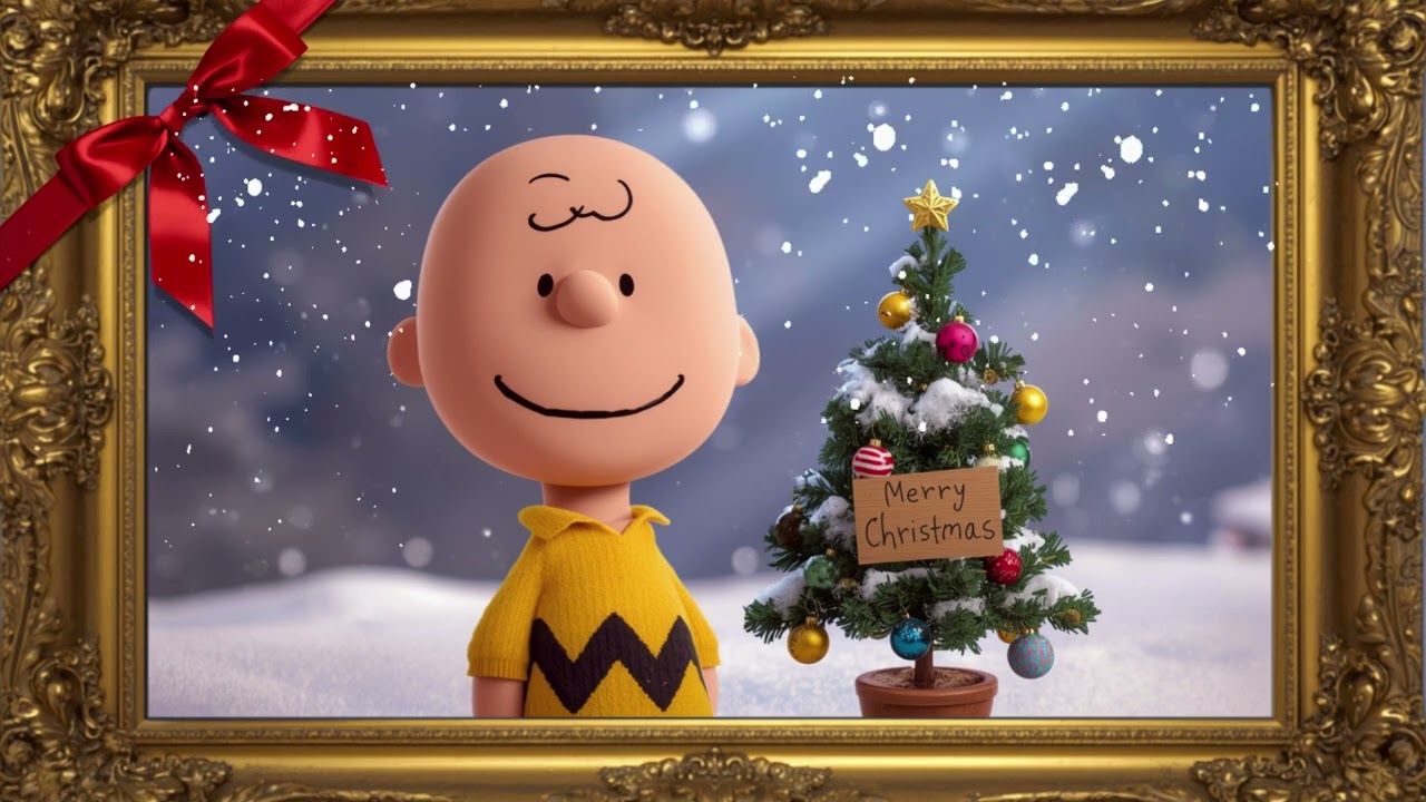Charlie Brown Christmas TV Wallpaper | No Sound | Free TV Art | Holiday Scenes