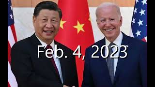 U S Military Downs Chinese Balloon Over Atlantic Ocean