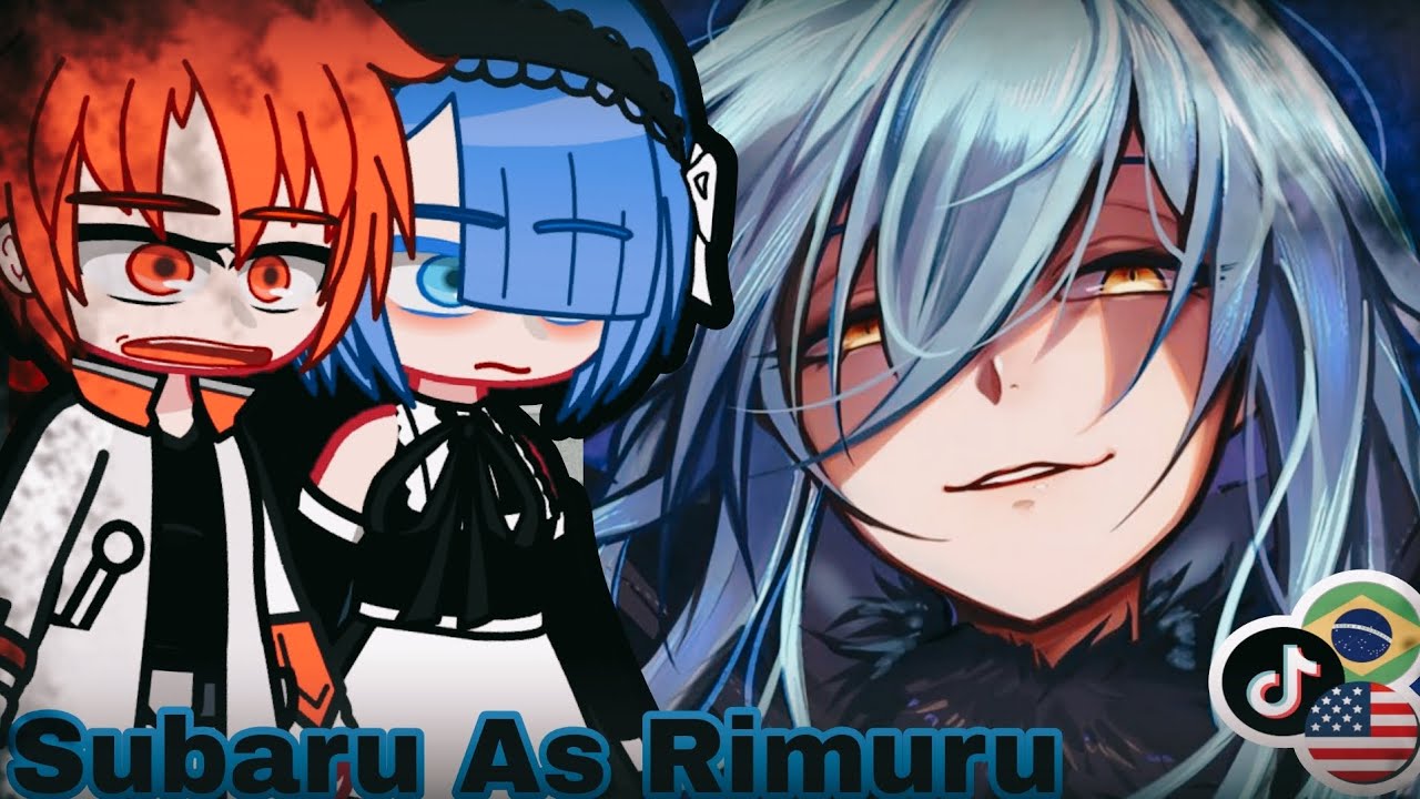 🇺🇲🇧🇷 Re:Zero React 🔥 Subaru As Rimuru - Gacha React