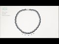 Curved Line Beaded Pearl Necklace. Beaded Jewelry Making. Beading Tutorials. Handmade
