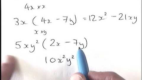 Algebra Part 2 Multiplying with a single bracket