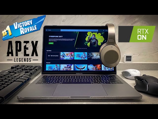 Playing Fortnite Battle Royale on MacBook Air M2 with Geforce Now Cloud  Gaming! 