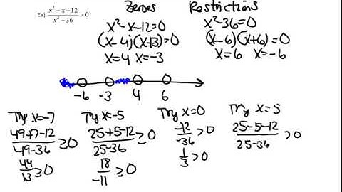 solving polynomial and rational inequalities part 2