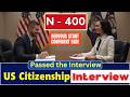 2026, Actual Interview of U.S. citizenship, Full N-400 Naturalization Interview, Small talk #n400