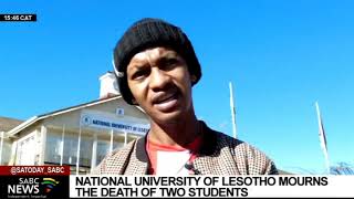 University of Lesotho mourns loss of two students who succumbed to bullet wounds screenshot 2