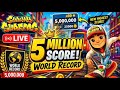 🔴 Live Subway Surfers : 5million coin, world record #subwaysurfer