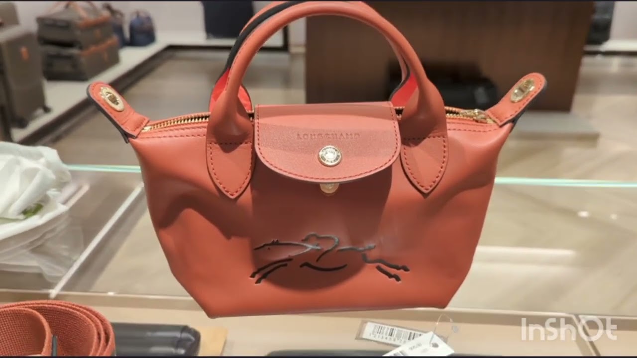 Longchamp Le Pliage Cuir LGP XS Top Handle Bag Unboxing, What Fits