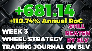 Week 3 681 Income, 110.74% Annual Roc. Still Beaten By Slv. Options Wheel Strategy
