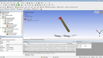 Ansys Workbench Linear Buckling Analysis Rectangular Section