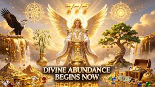 👼✨ 777 ANGEL OF ABUNDANCE | 888Hz Divine Frequency for Peace & Golden Light