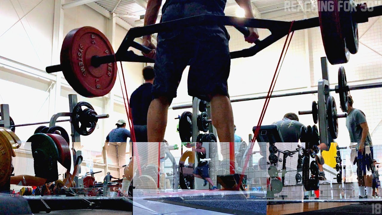 5'7 Dunker Hex Bar Deadlift, Split Jumps, Depth Jump Bound Journey