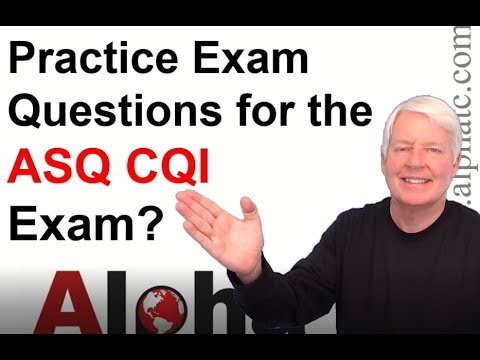 ASQ CQI Practice Exam