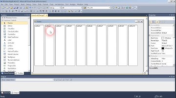 Görsel Programlama Ders-10 (For içinde For döngüsü)