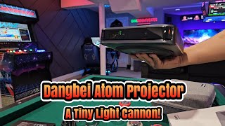 Dangbei Atom Review - Inexpensive Laser Projector with 1200 Lumens! A Tiny Light Cannon!