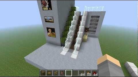 Minecraft Redstone Escalator