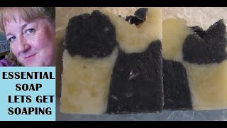 How to Make Checker Board Soap Design in hot process soap