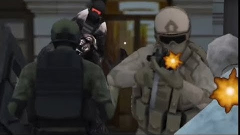 Zombie combat simulator 2D animation team destruction! Three person team