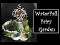 Waterfall Sea Shell Fairy Garden